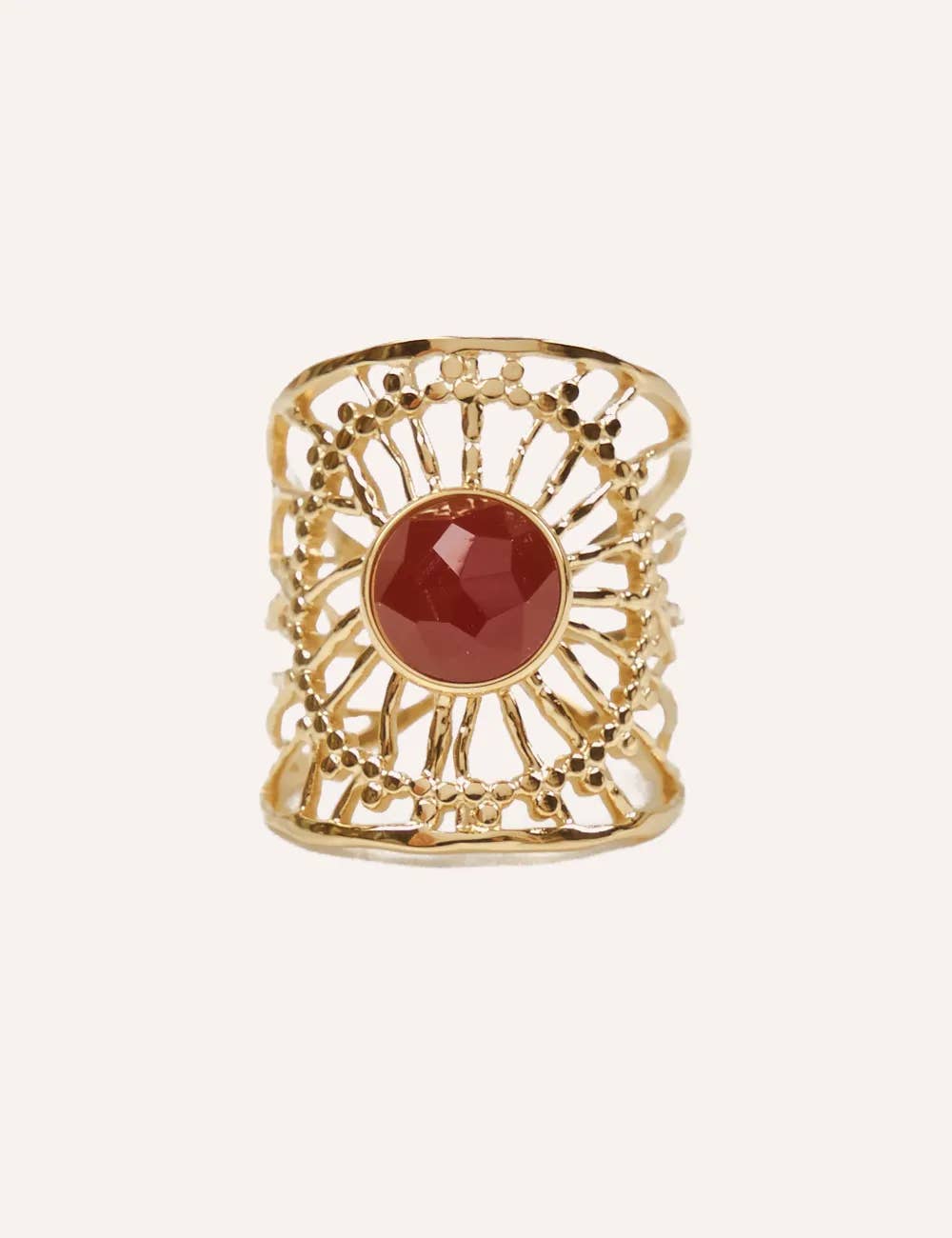 anillos-yxm-r26-g-red-agate-acero-inoxidable-nacar-piedra-natural