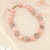collier-boules-rsine-marbre-acier-inoxydable-0126135-rose-acier-inoxydable