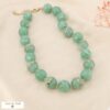 collier-boules-rsine-marbre-acier-inoxydable-0126135-vert-acier-inoxydable